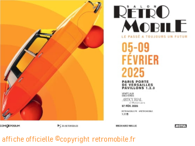 visite du salon Retromobile 2025